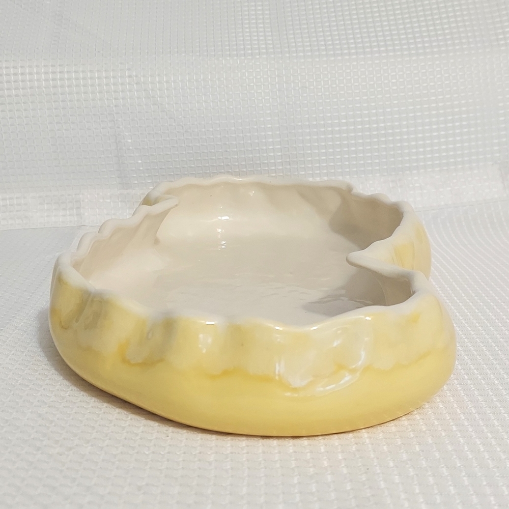 Vtg Haeger Low Profile Planter Console Bowl Drip Glaze Pottery 3066 USA - Picture 3 of 10
